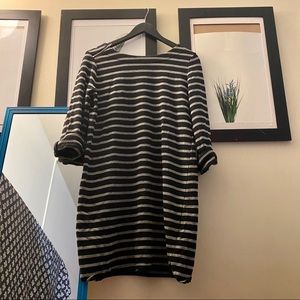 Striped Sweater Dress